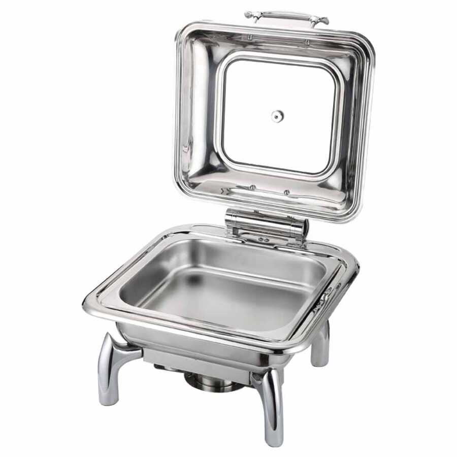 Epinox Chafing Dish Dörtgen Hidrolik Kapak Gn 2/3 ( CDH-6 ) Epinox Chafing Dish Dörtgen Hidrolik Kapak Gn 2/3 ( CDH-6 )
