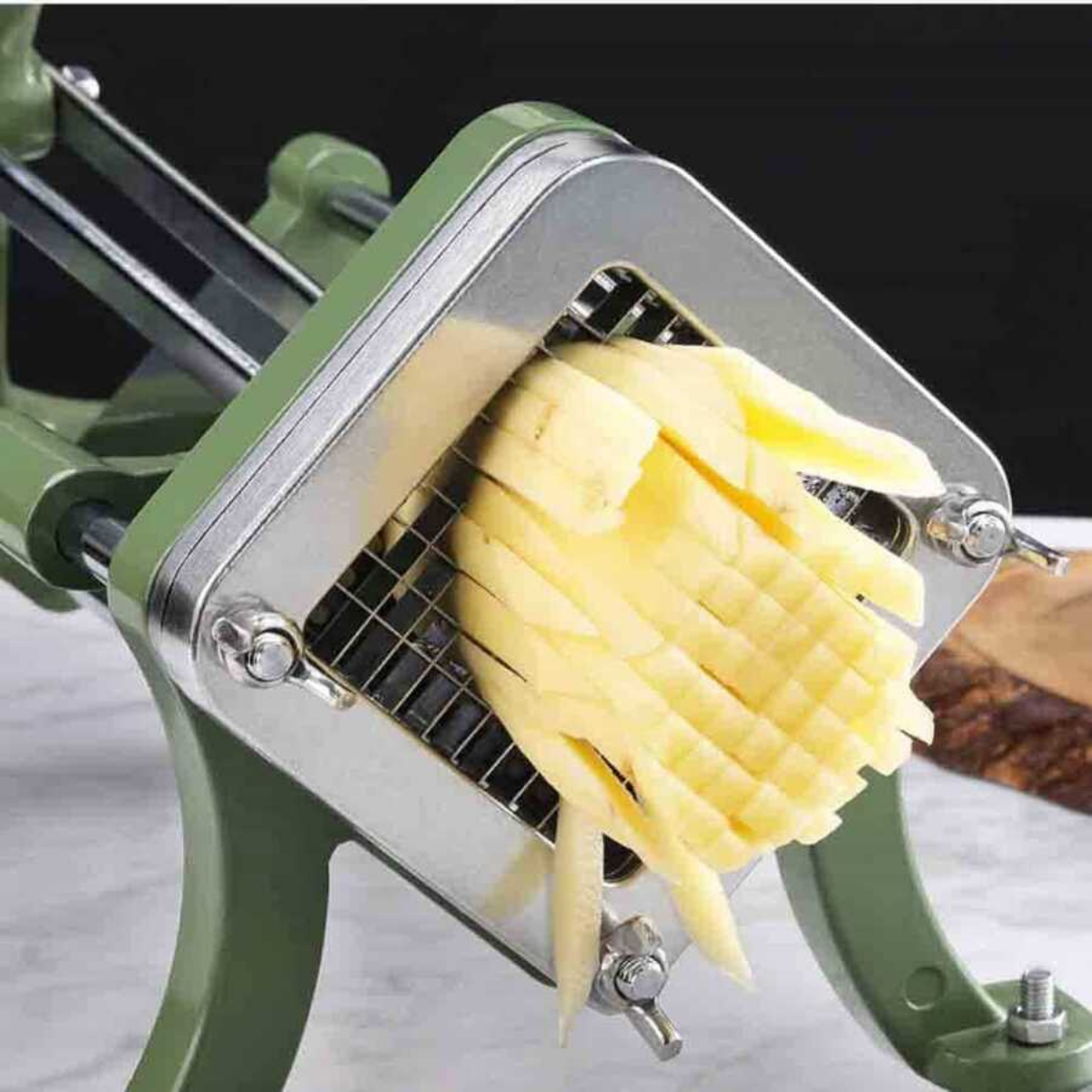 Epinox DL-11 Patates Dilimleme Makinesi - 100 Dilim 7x7mm Bıçağı