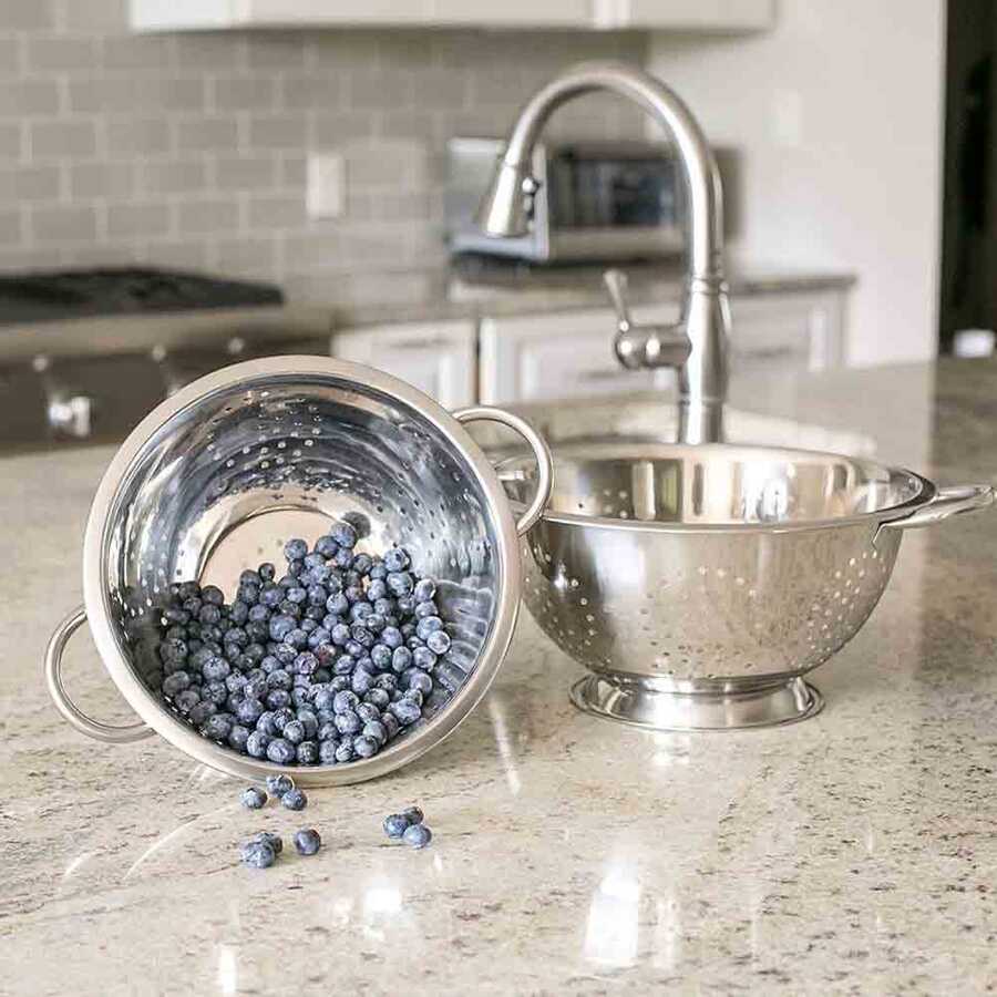 Epinox Makarna Süzgeci Çelik - 24 Cm ( MS-24 )