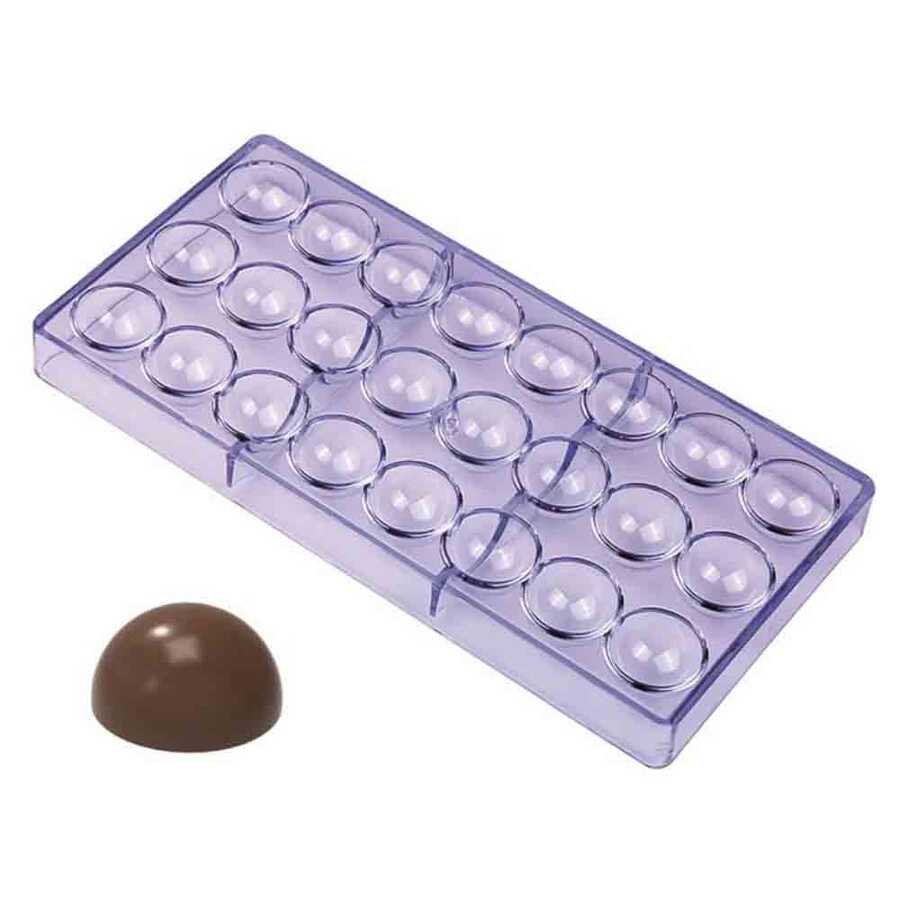 Epinox Polikarbon Çikolata Kalıbı27,5*13,5 - Küre ( KEP-16 )