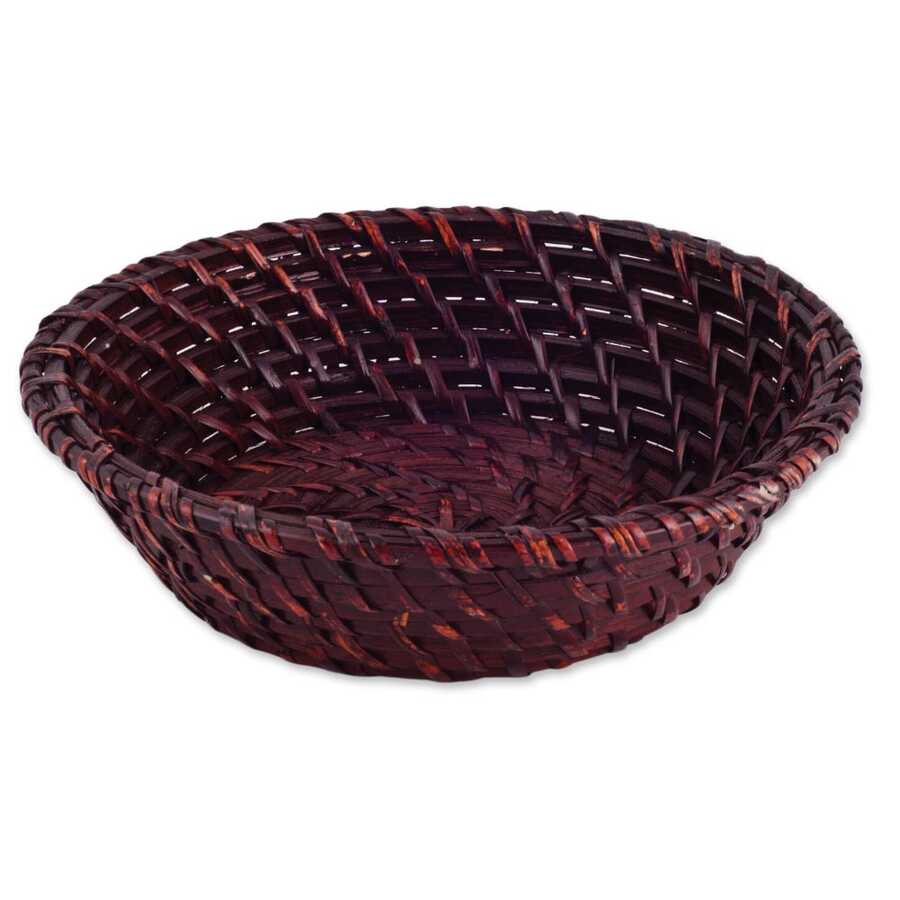 Epinox Rattan Yuvarlak Ekmek Sepeti 17 cm ( HES-Y17-K )