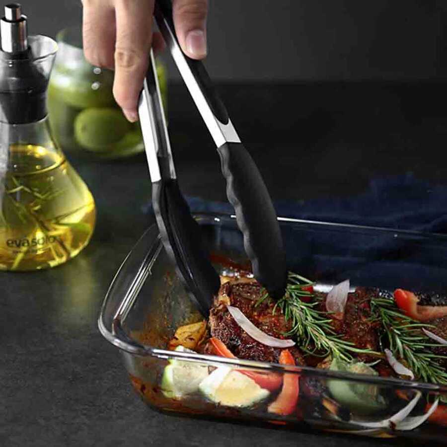 Epinox Silikon Uç Barbekü Maşa 40 Cm ( BMS-40 )
