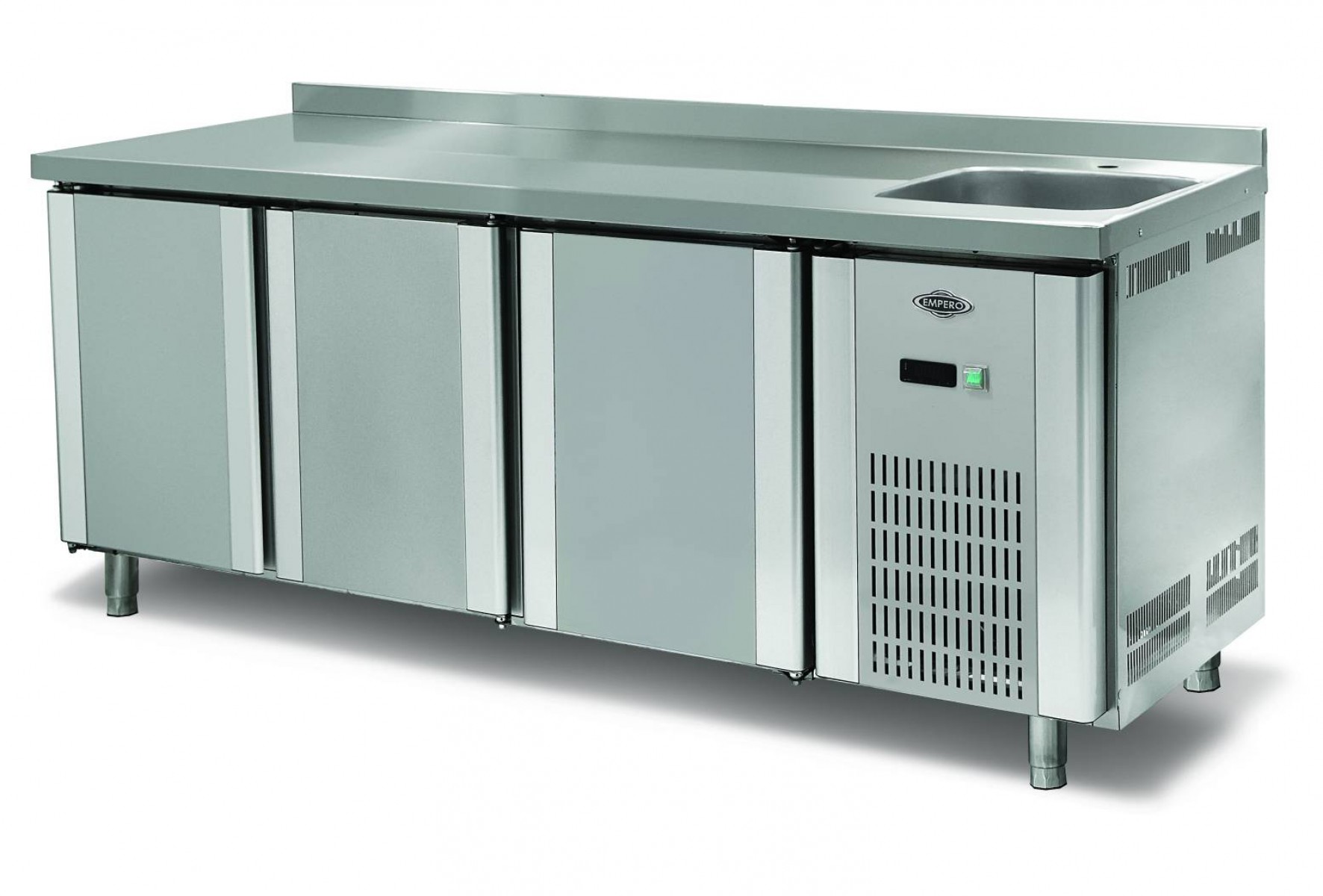 Empero Evyeli Tezgah Tipi Buzdolabı 2 Kapılı 200*70*85 cm , 300 lt (EMP.200.70.01-EV) Empero Evyeli Tezgah Tipi Buzdolabı 2 Kapılı 200*70*85 cm , 300 lt (EMP.200.70.01-EV)