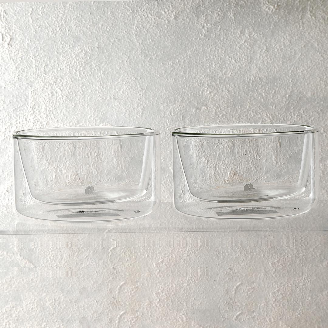 Glory D.wall Çift Cidarlı Kase 2 Li 370 Ml