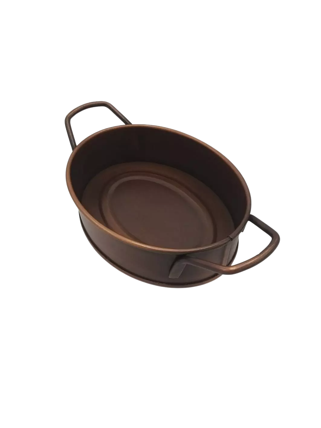 Renkli Orta Boy Oval Tepsi 21*16 cm