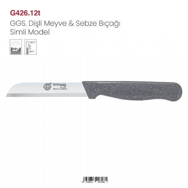 GGS Meyve Bıçak Dişli 8,5 Cm (G426)