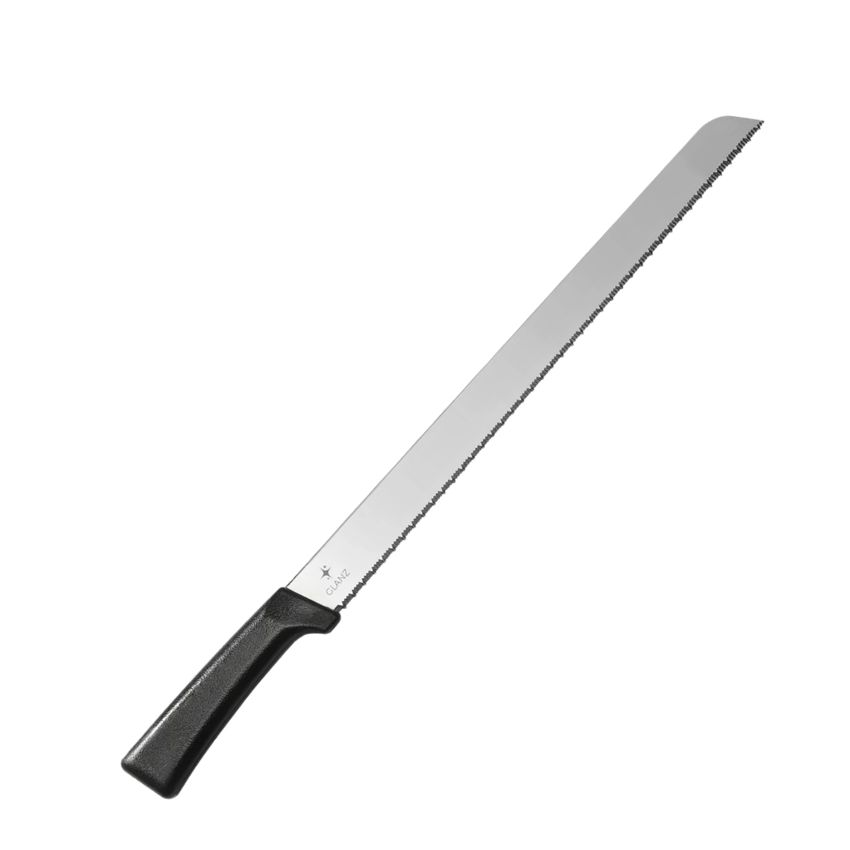 Glanz Kruvasan & Ekmek Bıçağı - Plastik Saplı Tırtıklı 35 cm
