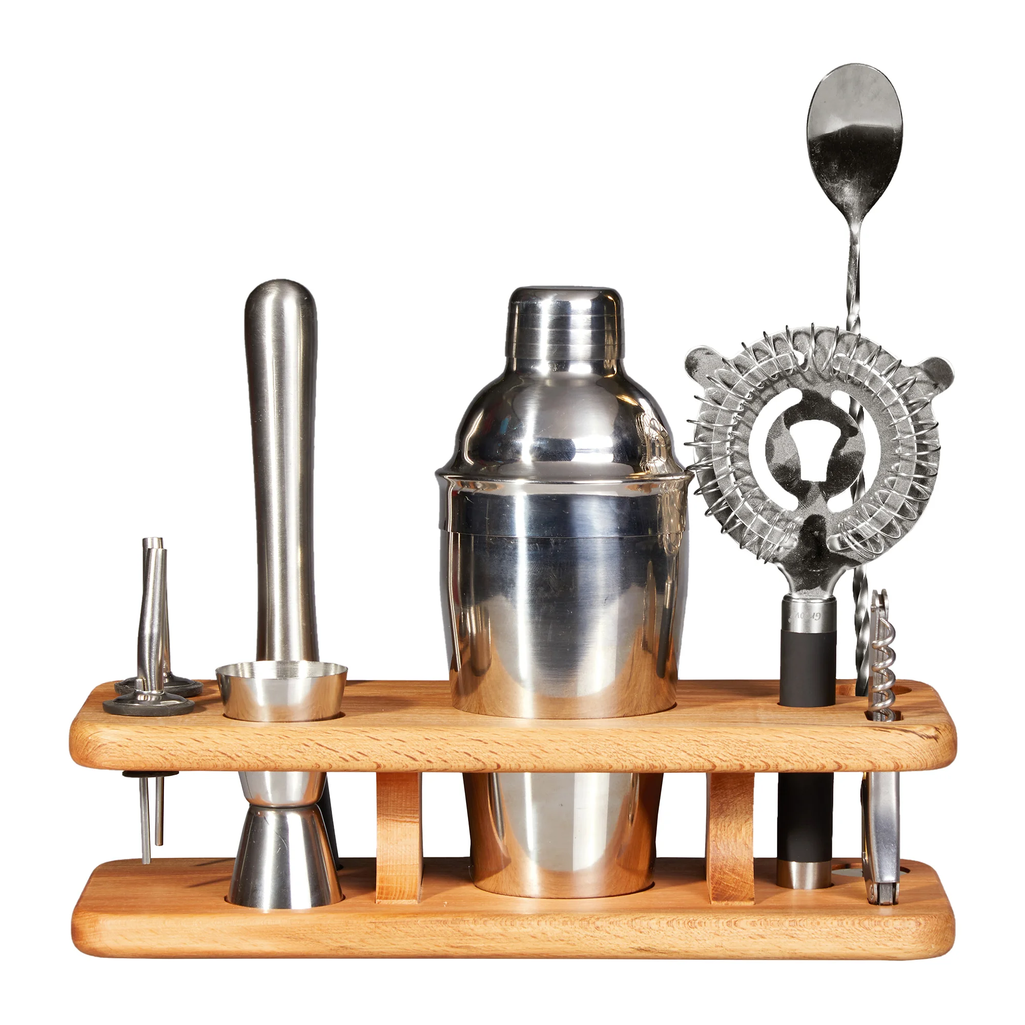 Groovy Ahşap Bar Seti Standı (GRV-1855)