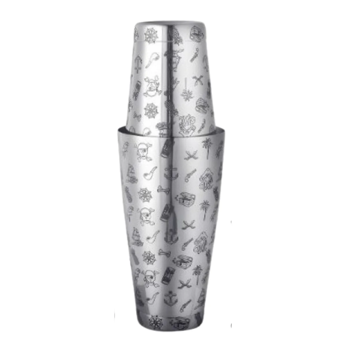 Groovy BRD-3099 Profesyonel Tattoo Boston Shaker Set 550/750 cc