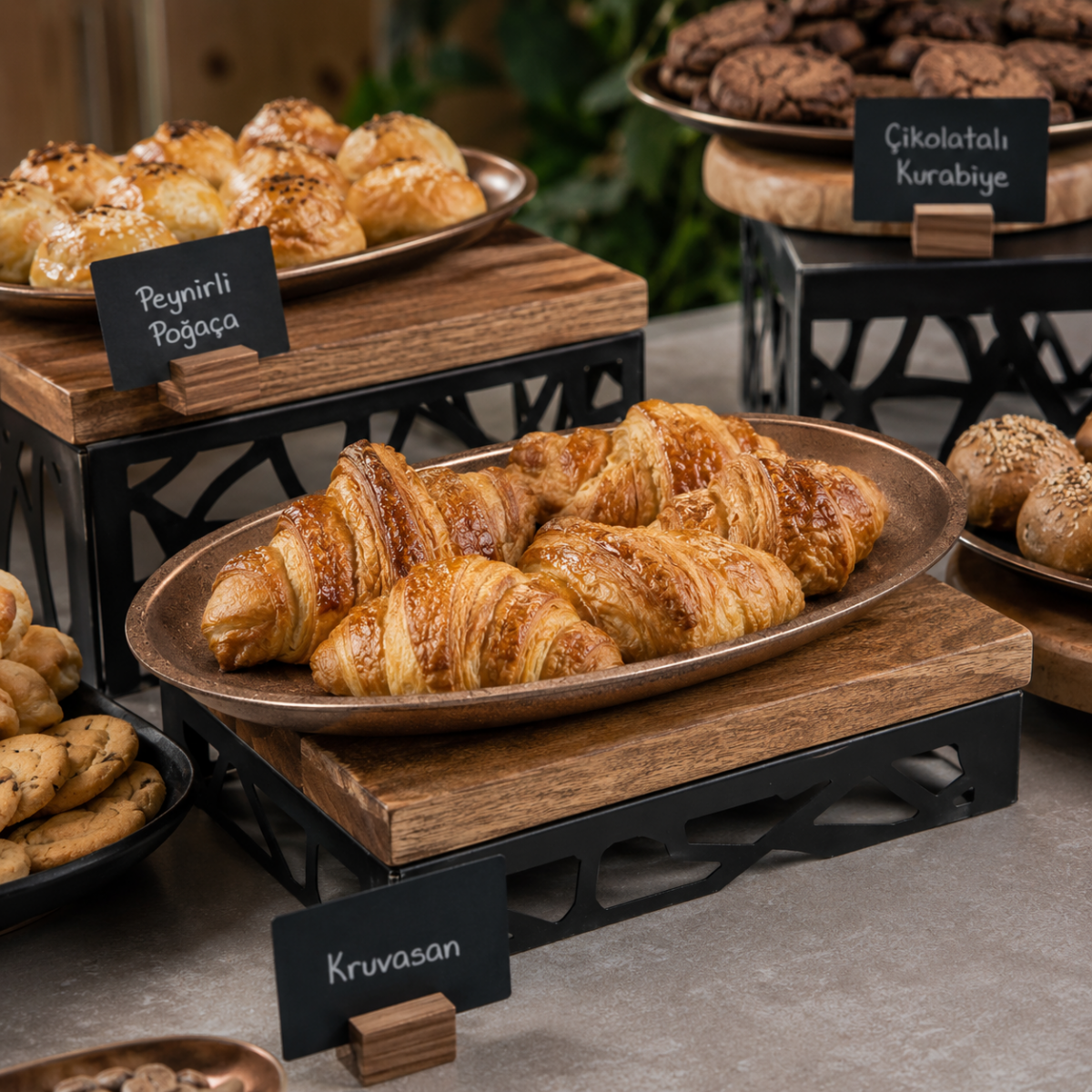 Groovy GRV-R26005-BAKIR Açık Büfe Retro Sunum Tabağı Bakır 30 × 18,2 × 2,7 Cm Groovy GRV-R26005-BAKIR Açık Büfe Retro Sunum Tabağı Bakır 30 × 18,2 × 2,7 Cm