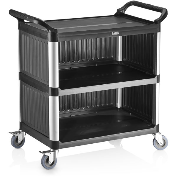 Groovy Plastik Kapalı Servis Arabası ( BRD-53 ) Groovy Plastik Kapalı Servis Arabası ( BRD-53 )