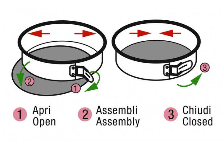 Guardini Gardenia Kelepçeli Kek Kalıbı 28Cm (85128E) Guardini Gardenia Kelepçeli Kek Kalıbı 28Cm (85128E)