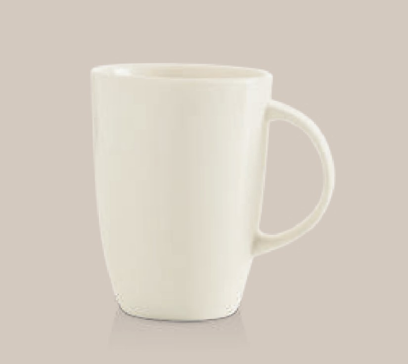 Güral Porselen GBS Enternasyonel Otel 02 Mug Bardak Dekorsuz , 300 cc ( GBSEO02MG00 )