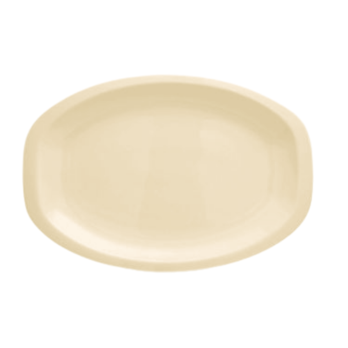 Güral Porselen Irene 17 cm Kayık Tabak Dekorsuz ( GBSIRN17KY00 )