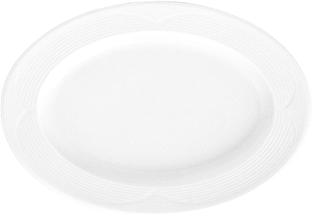 Güral Porselen Satürn 29 cm Kayık Tabak Dekorsuz ( STR29KY00 )