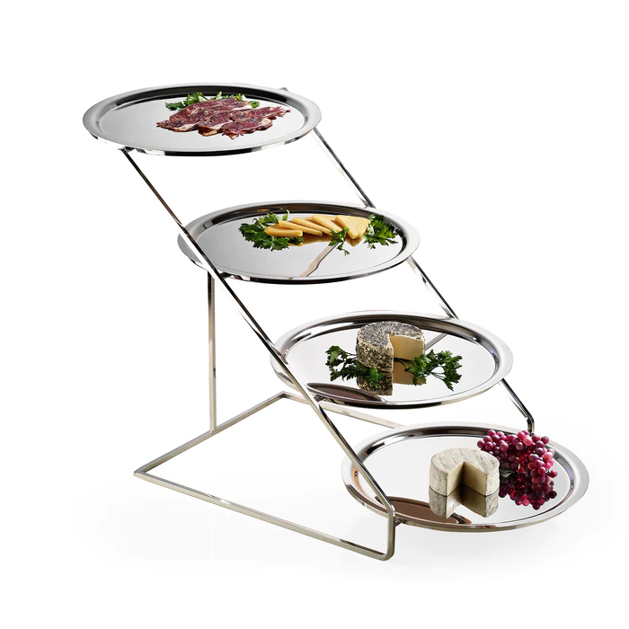 Güren Etajer 4 Kat 50 Cm Nostalji - Tepsiler Dahil ( EJ-CB-4K-50N ) Güren Etajer 4 Kat 50 Cm Nostalji - Tepsiler Dahil ( EJ-CB-4K-50N )