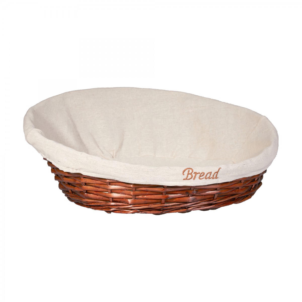 .Groovy Hasır Açık Büfe Oval Konik Sepet 55*40*H :7/17 cm ( GRV-901L )