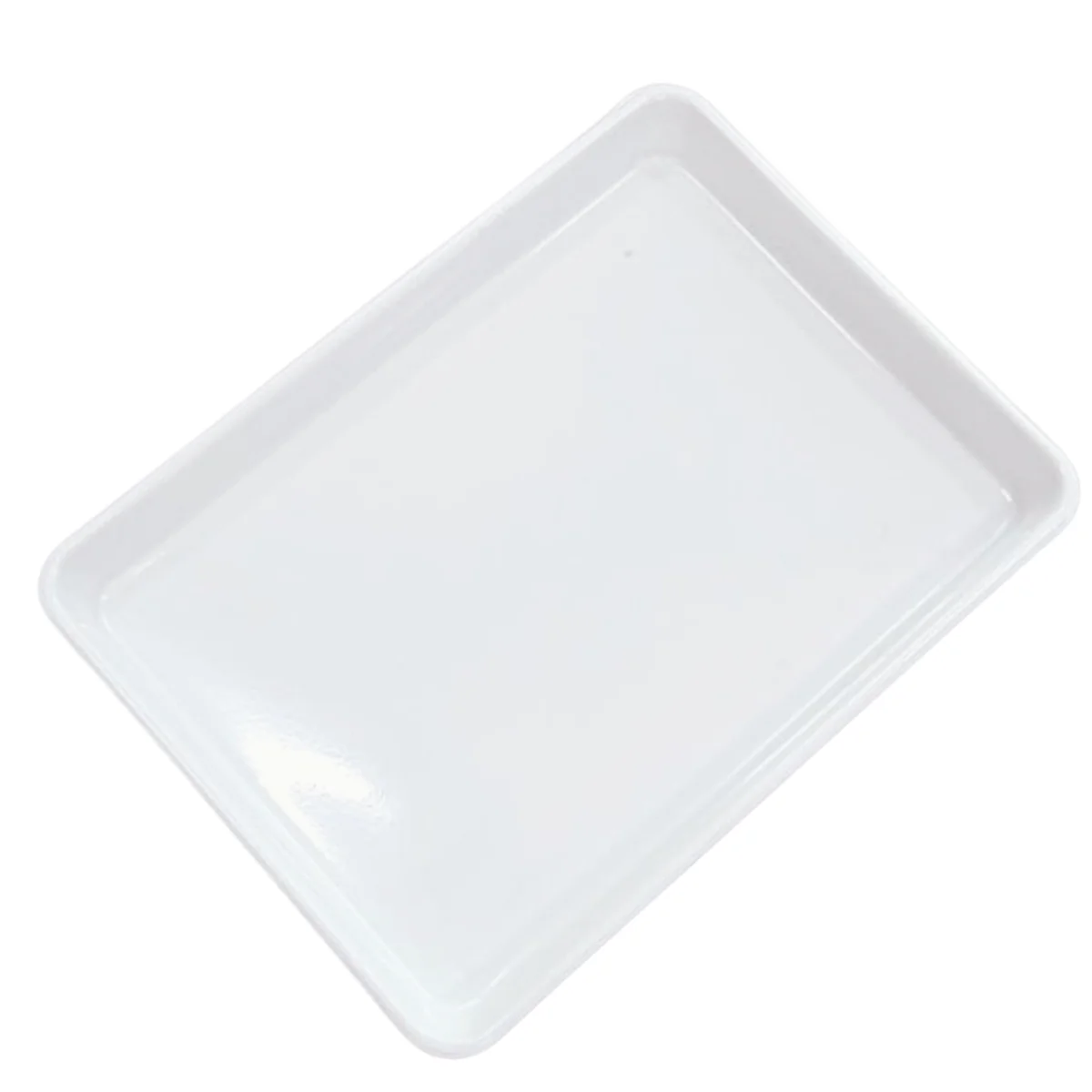 Hamburger Servis Tepsisi 25*17 cm Beyaz