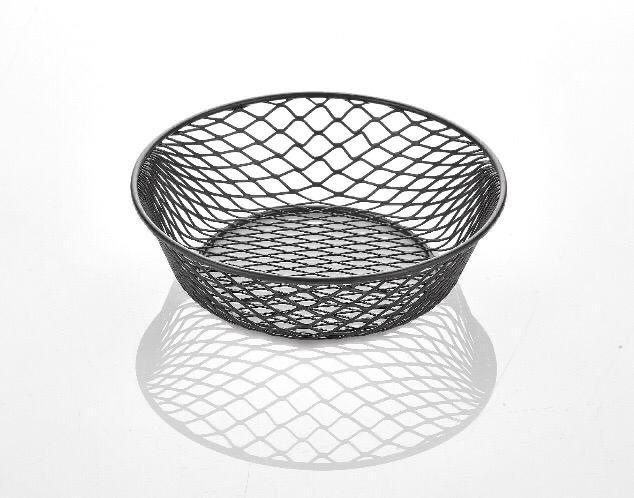 Hasır Desenli Yuvarlak Ekmek Sepeti 17*5,5 cm Hasır Desenli Yuvarlak Ekmek Sepeti 17*5,5 cm