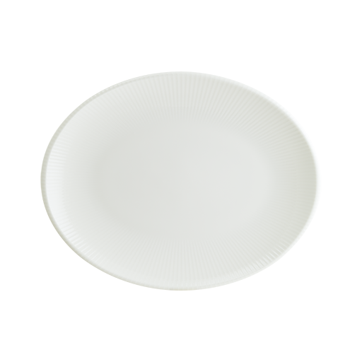 Bonna İris White Moove 25 cm Oval Tabak