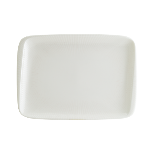 Bonna İris White Moove 26 cm Dikdörtgen Tabak