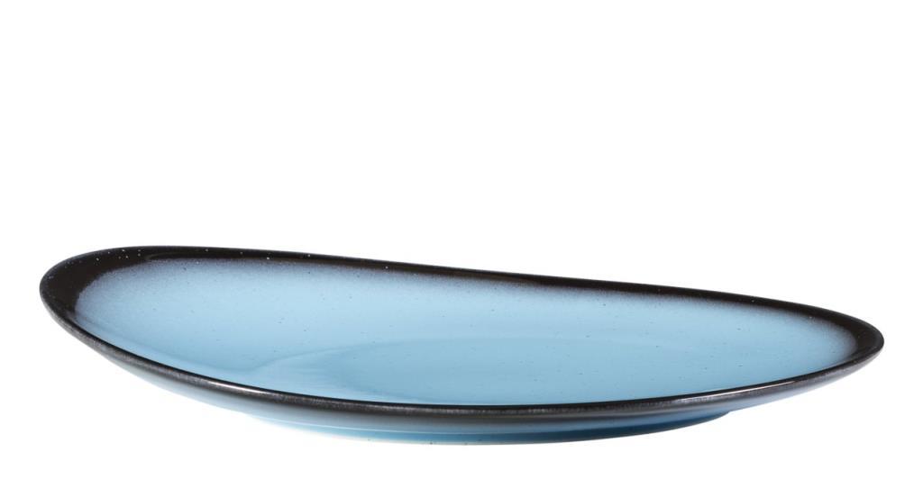 Joy Blue Düz Tabak 24 Cm