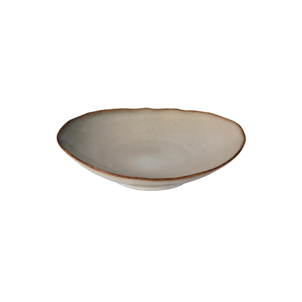 Jumbo Efes Grey 15 Cm Kayık Meze Tabağı