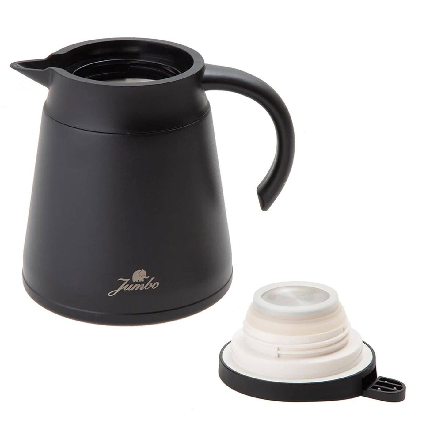 Jumbo Glory 5 Çelik Kahve Termo Pot Siyah Size: 170*131*165mm (JHGL1700) Jumbo Glory 5 Çelik Kahve Termo Pot Siyah Size: 170*131*165mm (JHGL1700)