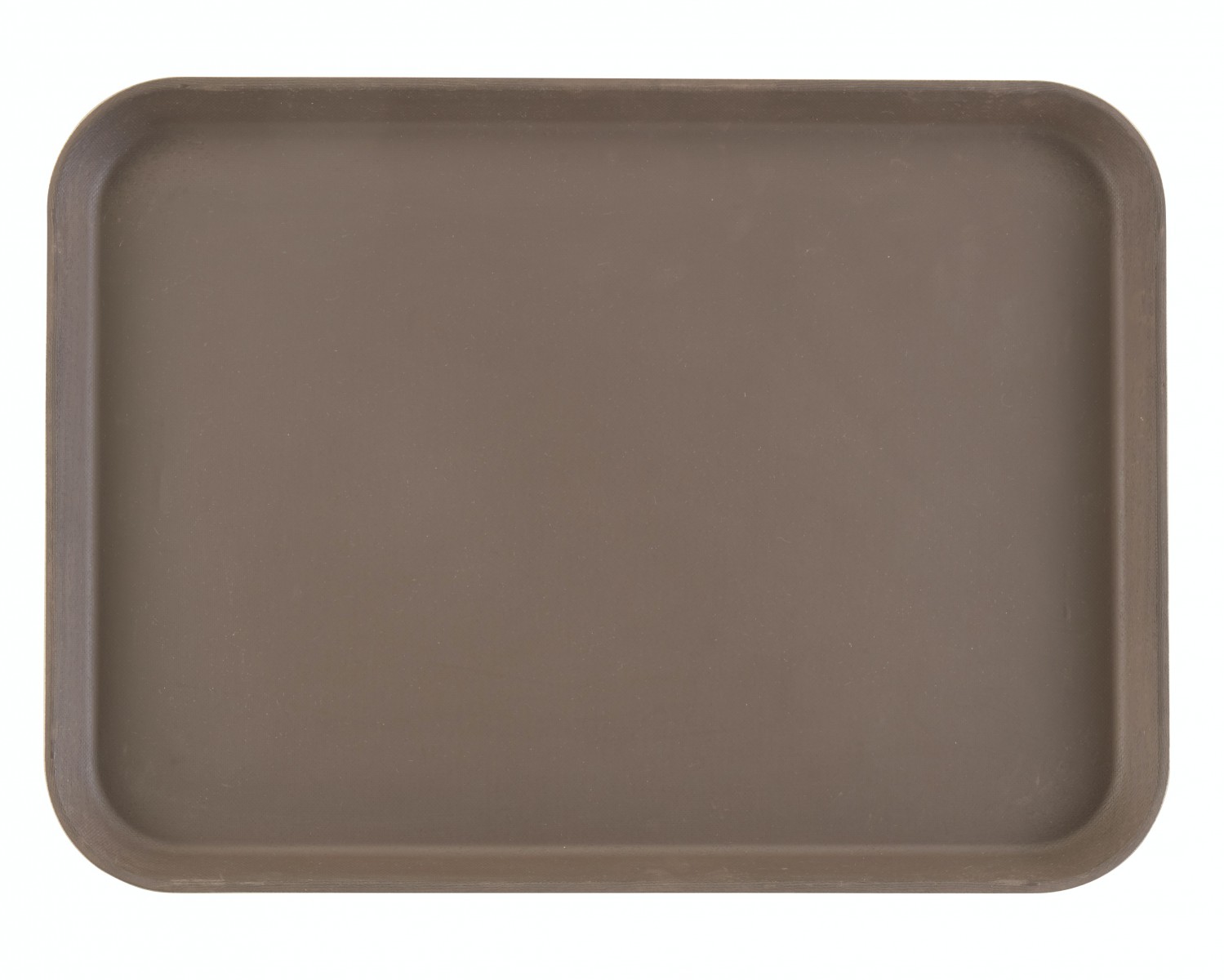 Cambro Camtread Dikdörtgen Kaymaz Kauçuk Yüzeyli Tepsi - 45*65 cm ( 1826CT ) Kahverengi