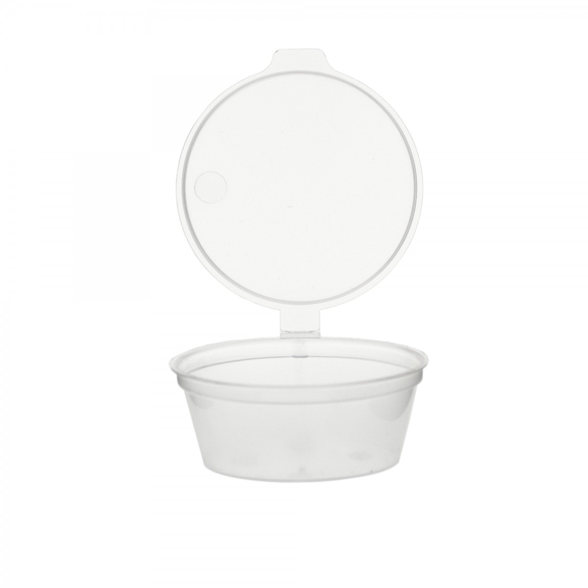 Rubikap Kapaklı Sos Kabı 60 Ml Tek Kullanımlık (DSC.60)