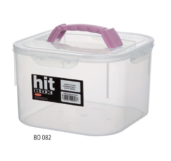 Bora Köşeli 6.6 Litre Erzak Kavanozu No:1 (BO082)