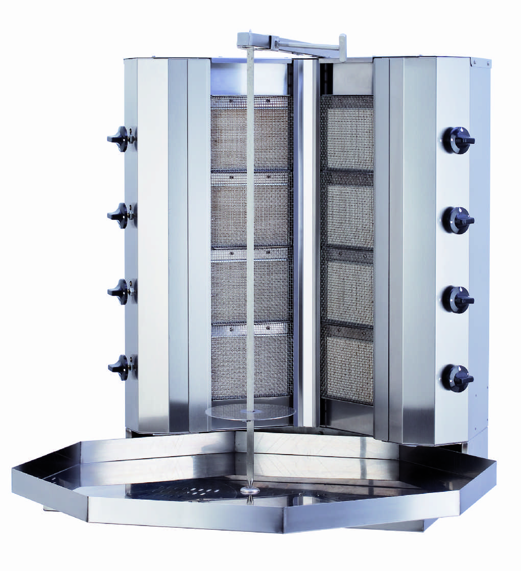 Kalitegaz Gazlı  Motorsuz 4+4 V Model Döner Ocağı (KLG 141-V)