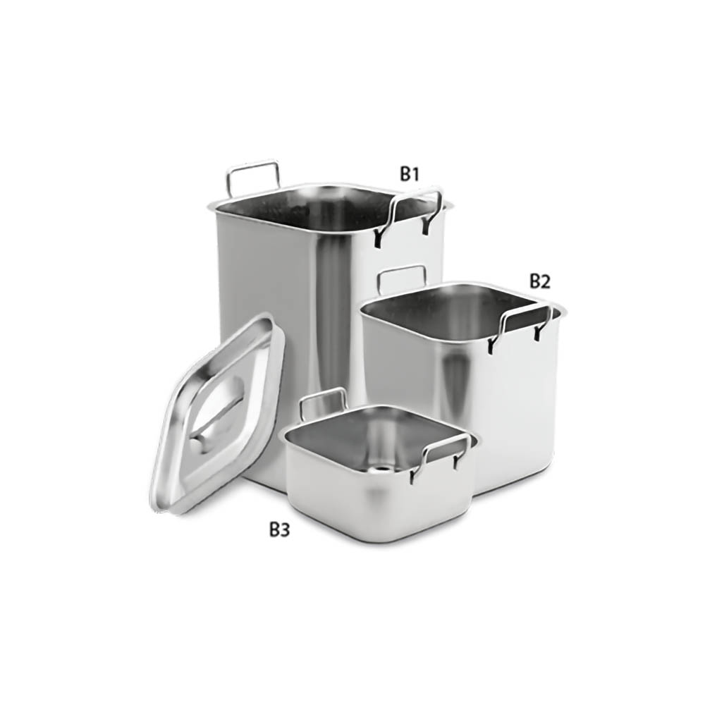 Kapp Çelik Saklama Kabı 3,5 lt , 155 x 155 x 160 mm ( 31611160 ) Kapp Çelik Saklama Kabı 3,5 lt , 155 x 155 x 160 mm ( 31611160 )