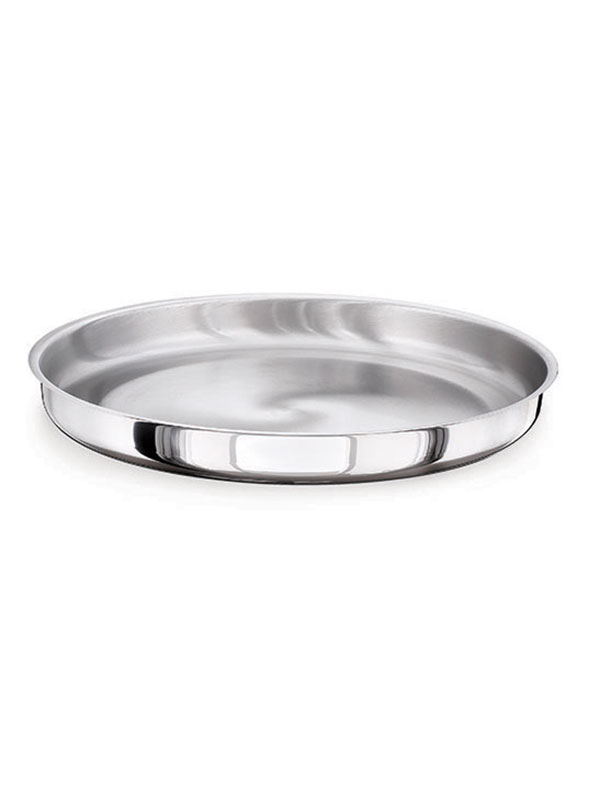 Kapp Yuvarlak Çelik Tepsi Ø 35 cm h : 6,5 cm ( 30703565 )