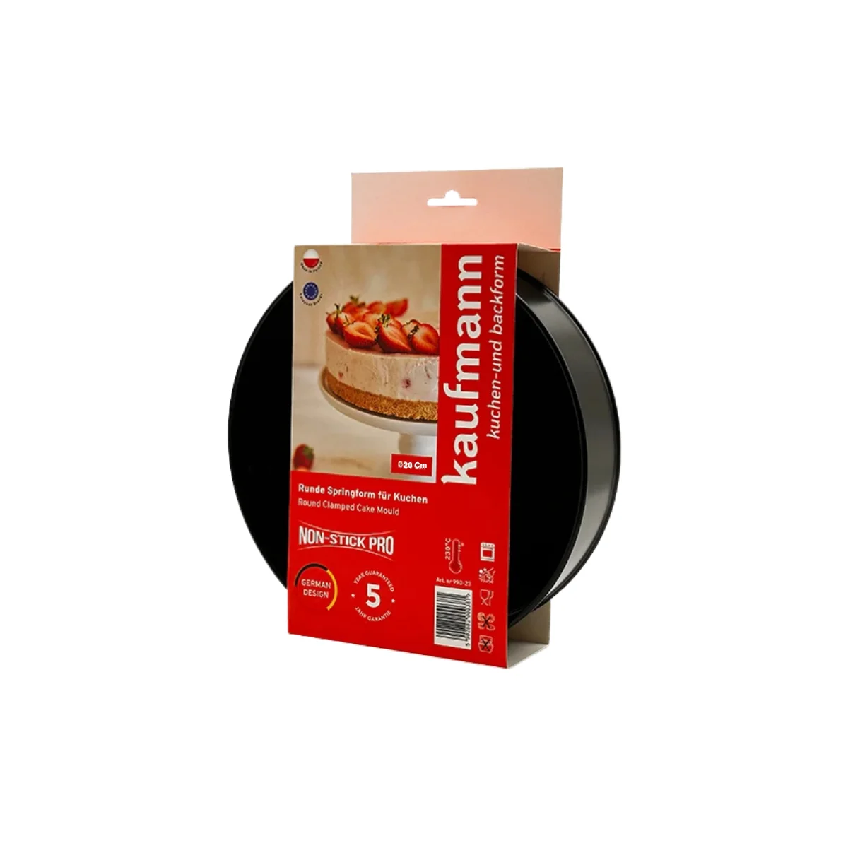 Kaufmann Classic Non-Stick 20 cm Kelepçeli Kek Kalıbı