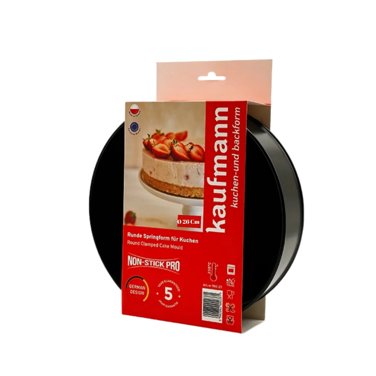 Kaufmann Classic Non-Stick 26 cm Kelepçeli Kek Kalıbı