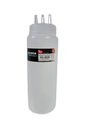 Ketçap ve Mayonez Şişe 3 Delikli 950 ml