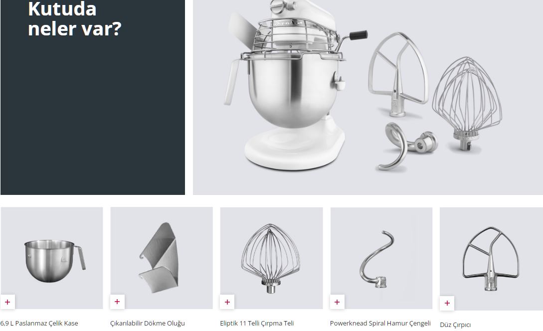 Kitchenaid Profesyonel Stand Mikser 6,9 lt