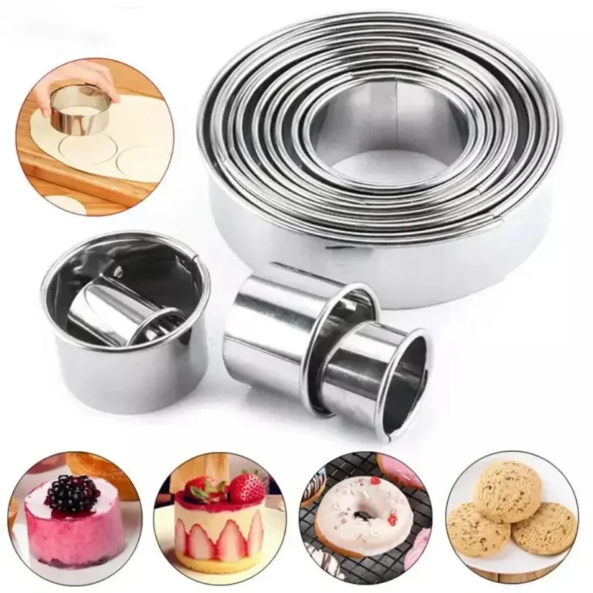 Kopat Yuvarlak Metal Set
