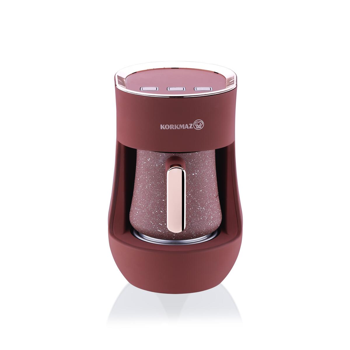 Korkmaz Otantik Kahve Makinesi Siyah/Kiremit A865-01 Korkmaz Otantik Kahve Makinesi Siyah/Kiremit A865-01