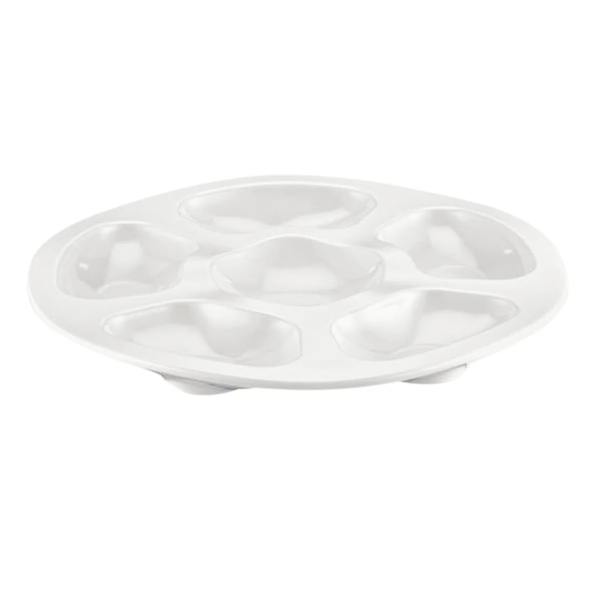 Külsan 6 Bölmeli 28 cm Meze Tabağı
