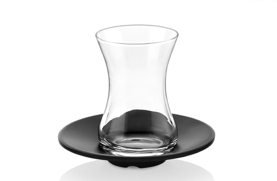 Külsan Çay Tabağı 12.5 cm Siyah (1533.BL)