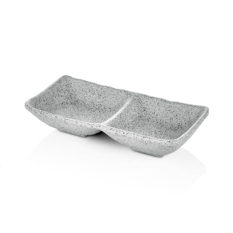 Külsan Grey Granit Terra İkili Minimal Sosluk - 17,5 *8,7cm H 3,4 cm , 2*68 ml ( 25217 ) Külsan Grey Granit Terra İkili Minimal Sosluk - 17,5 *8,7cm H 3,4 cm , 2*68 ml ( 25217 )