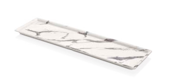 Külsan Mermer Yüzeyli Dikdörtgen Servis Tabak 58*16 cm , Mayagmar ( 105816.WM ) Külsan Mermer Yüzeyli Dikdörtgen Servis Tabak 58*16 cm , Mayagmar ( 105816.WM )
