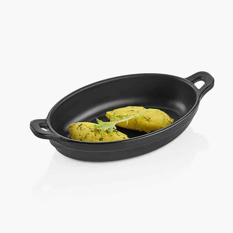 Külsan Mini Oval Tava 15 x 8 cm h: 3,5 cm