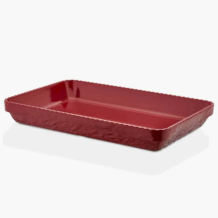Külsan Olie Dikdörtgen Servis 40*26 cm H : 5,1 cm ( KL21140 )