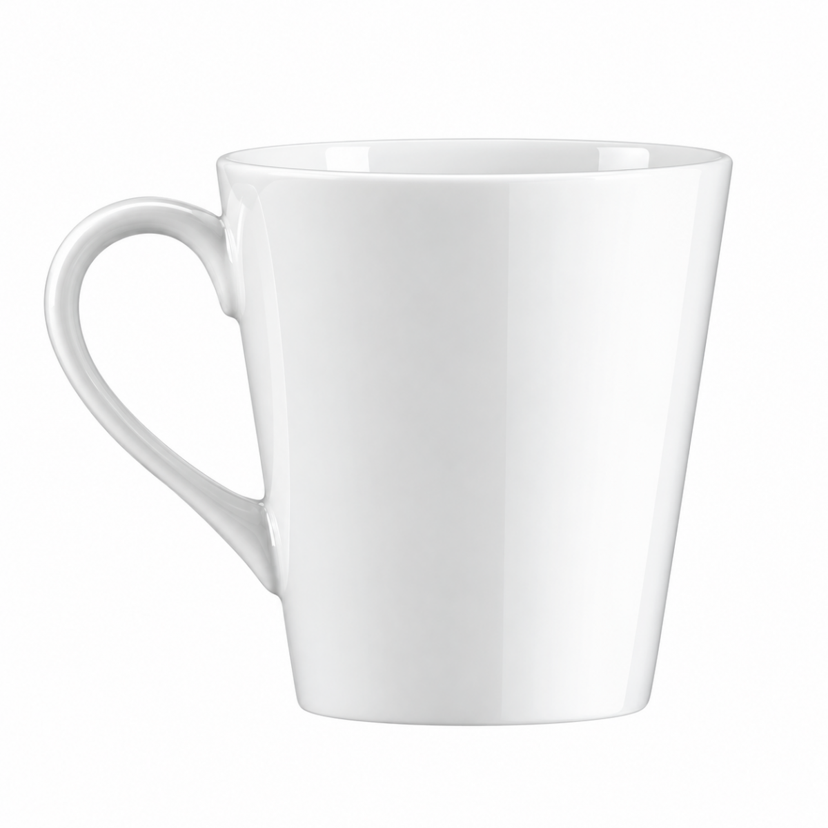 Kütahya EZ01MG00 Ezgi Mug Bardak Dekorsuz Beyaz 281 cc