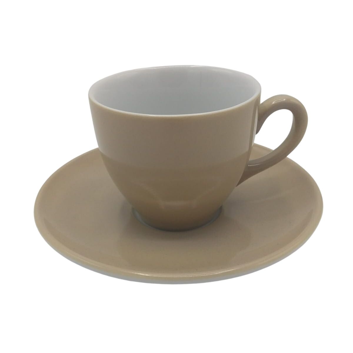 Kütahya Porselen Lima Kahve Fincanı Tabaklı Pistole Boyalı , Krem (LM02KT14007) Kütahya Porselen Lima Kahve Fincanı Tabaklı Pistole Boyalı , Krem (LM02KT14007)