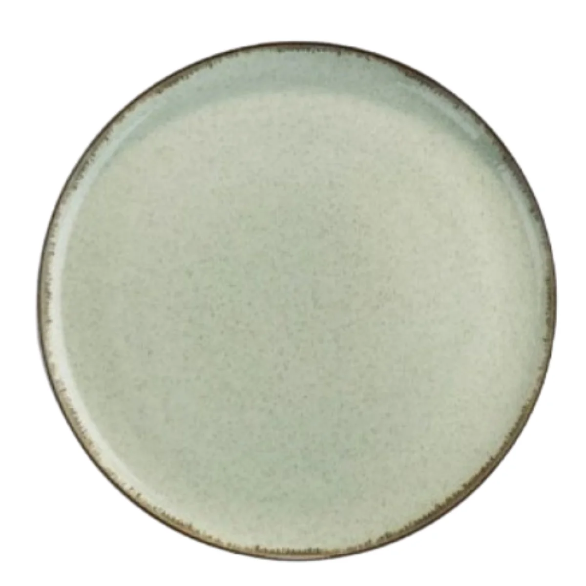 Kütahya Porselen Moderna 19 Cm Düz Tabak Pearl 03 Yeşil 6lı Kütahya Porselen Moderna 19 Cm Düz Tabak Pearl 03 Yeşil 6lı