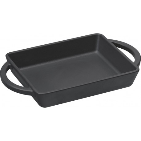Lava Döküm Dikdörtgen Kulplu Tabak 12x15 cm ( LV ECO P TV 1215 )